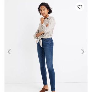 Madewell Petite Curvy High Rise Skinny Jean